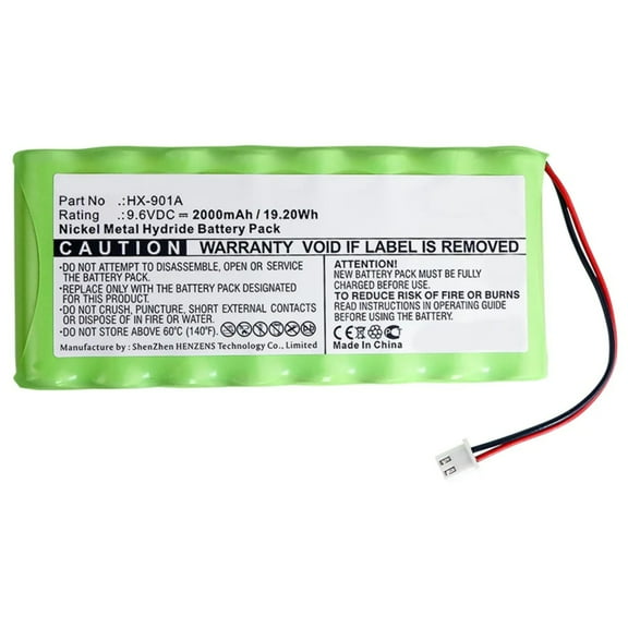 Batteries N Accessories BNA-WB-H9417 Medical Battery - Ni-MH, 9.6V, 2000mAh, Ultra High Capacity