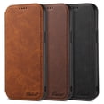 thumbnail image 5 of SUTENI Magsafe Leather Luxury Phone Case For iPhone 12 13 14 15 Pro Max Plus Ultra Flip Wallet Card Holder, 5 of 5