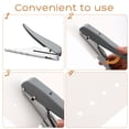 thumbnail image 6 of HEMOTON Heavy Duty Single Hole Punch for Paper with Precise Punching and Adjustable Spacing Craft Tool for Office 1.5 inches, 6 of 7