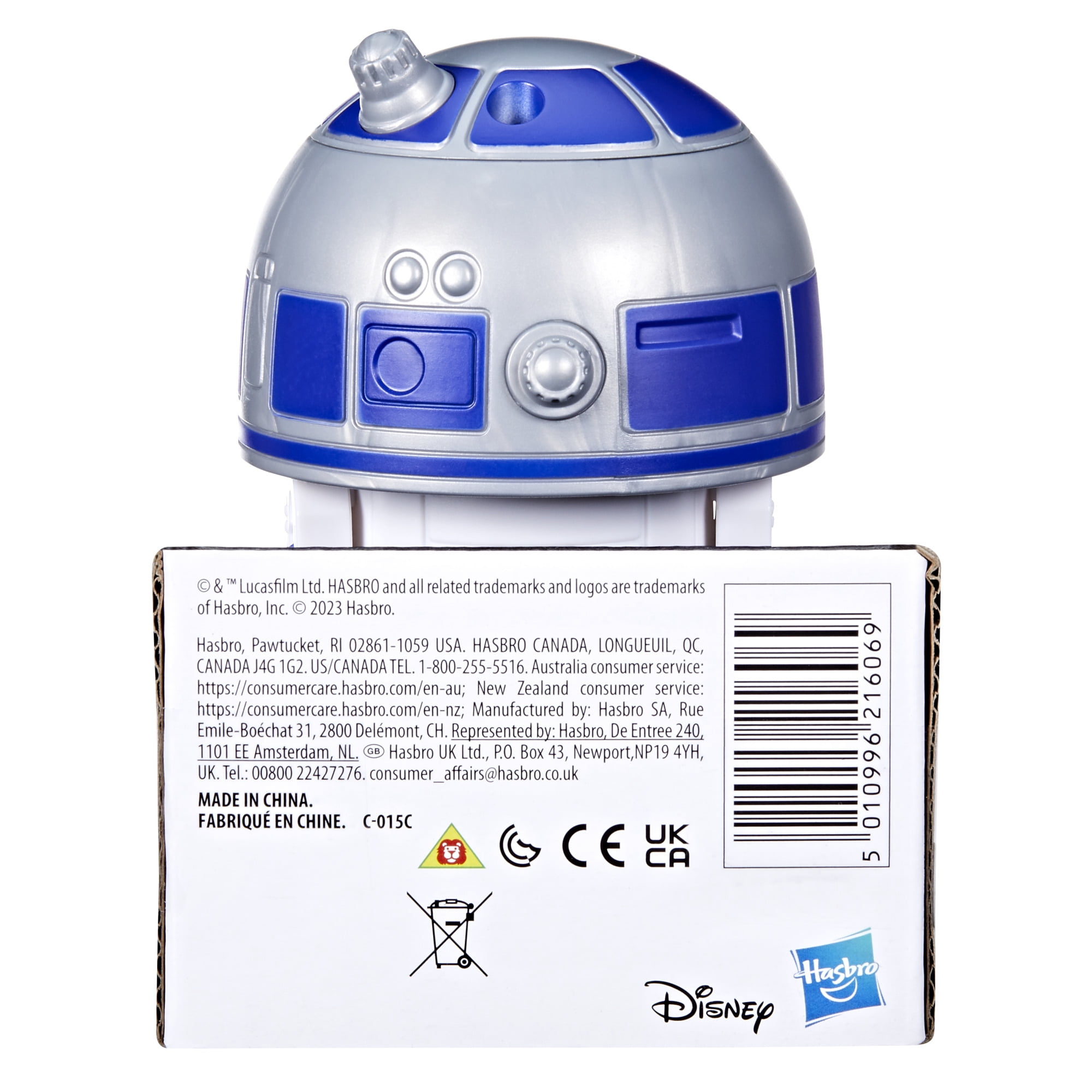 Star Wars: Droidables R2-D2 Toy Action Figure for Boys and Girls Ages 4 5 6  7 8 and Up (4”)