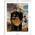 thumbnail image 5 of Art.com Tough Call - Bottom of the Sixth (Three Umpires), April 23, 1949 Giclee Print by Norman Rockwell, White Frame Wall Art, 23" x 29", 5 of 5