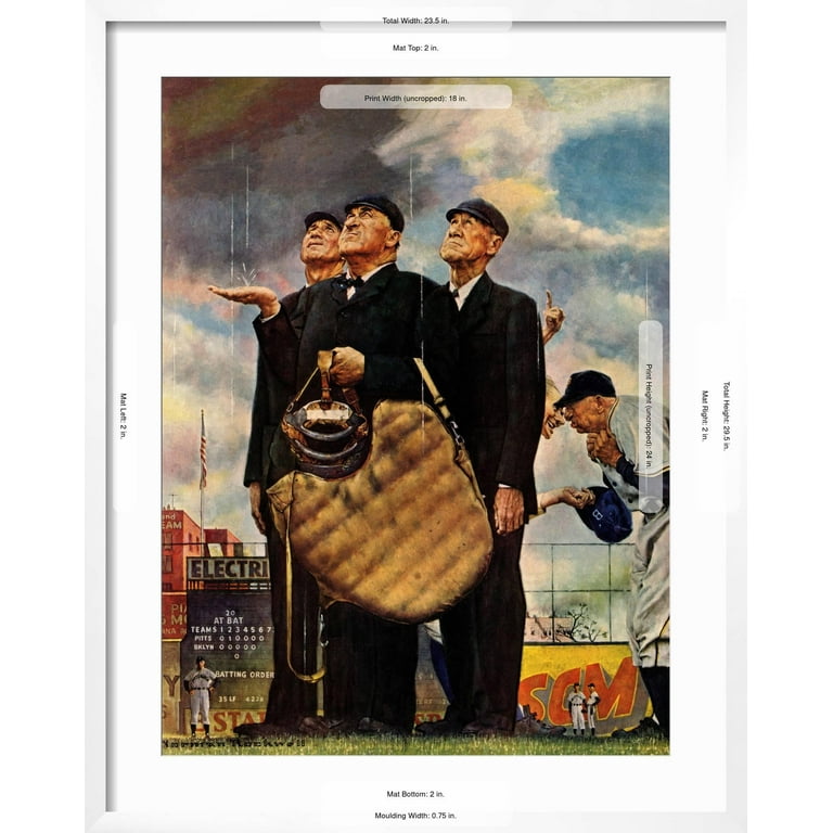 Art.com Tough Call - Bottom of the Sixth (Three Umpires