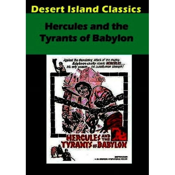 Hercules and the Tyrants of Babylon (DVD), Desert Island Films, Action & Adventure