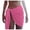 Hot Pink, variant on Womens Coverups Womens Summer Solid Beach Skirt Side Knot Short Swimsuit Cover Up Black,One Size