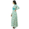 thumbnail image 2 of Bimba Women's Floral Winter Maxi Dress Long Printed Rayon, 2 of 6