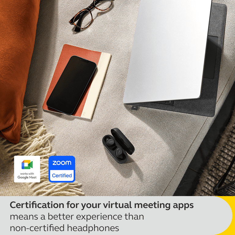 Jabra Evolve2 Buds - USB-C UC - Wireless Charging Pad True