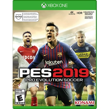 Pro Evo Soccer 2019, Konami, Xbox One, (Best Soccer Games Of 2019)