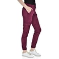 thumbnail image 3 of MediChic Women's Seven Pocket Cargo Scrub Pants Joggers with 4-Way Stretch Scrubs, Easy Care for Women, 3 of 4