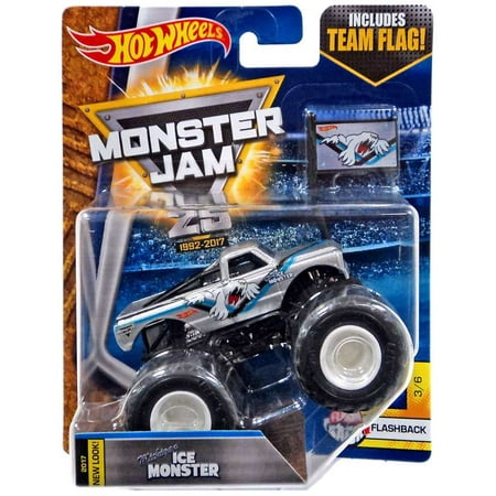 Hot Wheels Monster Jam 25 Michigan Ice Monster Diecast Car (Best Cars For Michigan Winters)