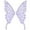 Purple, variant on KHONTS 1 Pair Fairy Wings DIY Garment Dress Supplies Sew on Patches Butterfly Lace Appliques Embroidery Collar Neckline Trims Embellishments Green One Size