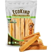 EcoKind Yak Milk Dog Chews, Yak Cheese, Yak Chews Dog Treats, Himalayan Dog Chews - 3 Pack, 9 oz.