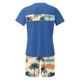 thumbnail image 5 of Blusa de Manga Corta Cuello Redondo Impresión Deportiva Camisa de Ajuste Delgado Poliéster Elástico Cintura Superior para los Hombres, Blusa Casual para el Uso Diario de Verano, 5 of 5