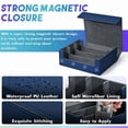 thumbnail image 2 of Card Storage Box for Trading Cards, 1800+ PU Card Deck Case, Magnetic Closure Card Box for Magnetic Game Cards, 2 of 8