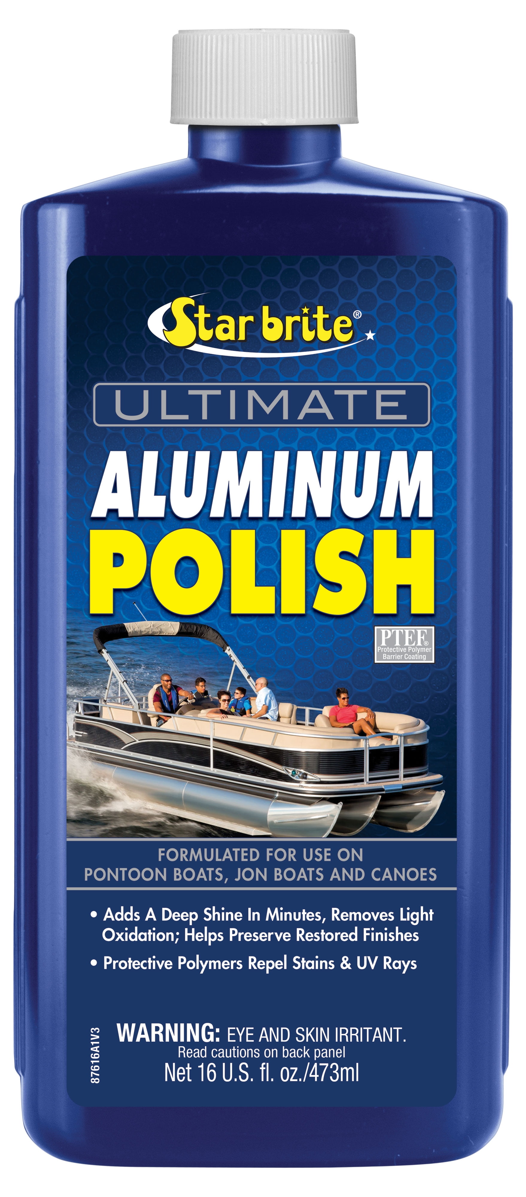 STAR BRITE Ultimate Aluminum Polish Add a Deep Protective Shine, Remove Light Oxidation
