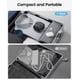 thumbnail image 5 of Regleta de viaje ORICO con puertos USB, 3,7 pies de largo, 5 of 8