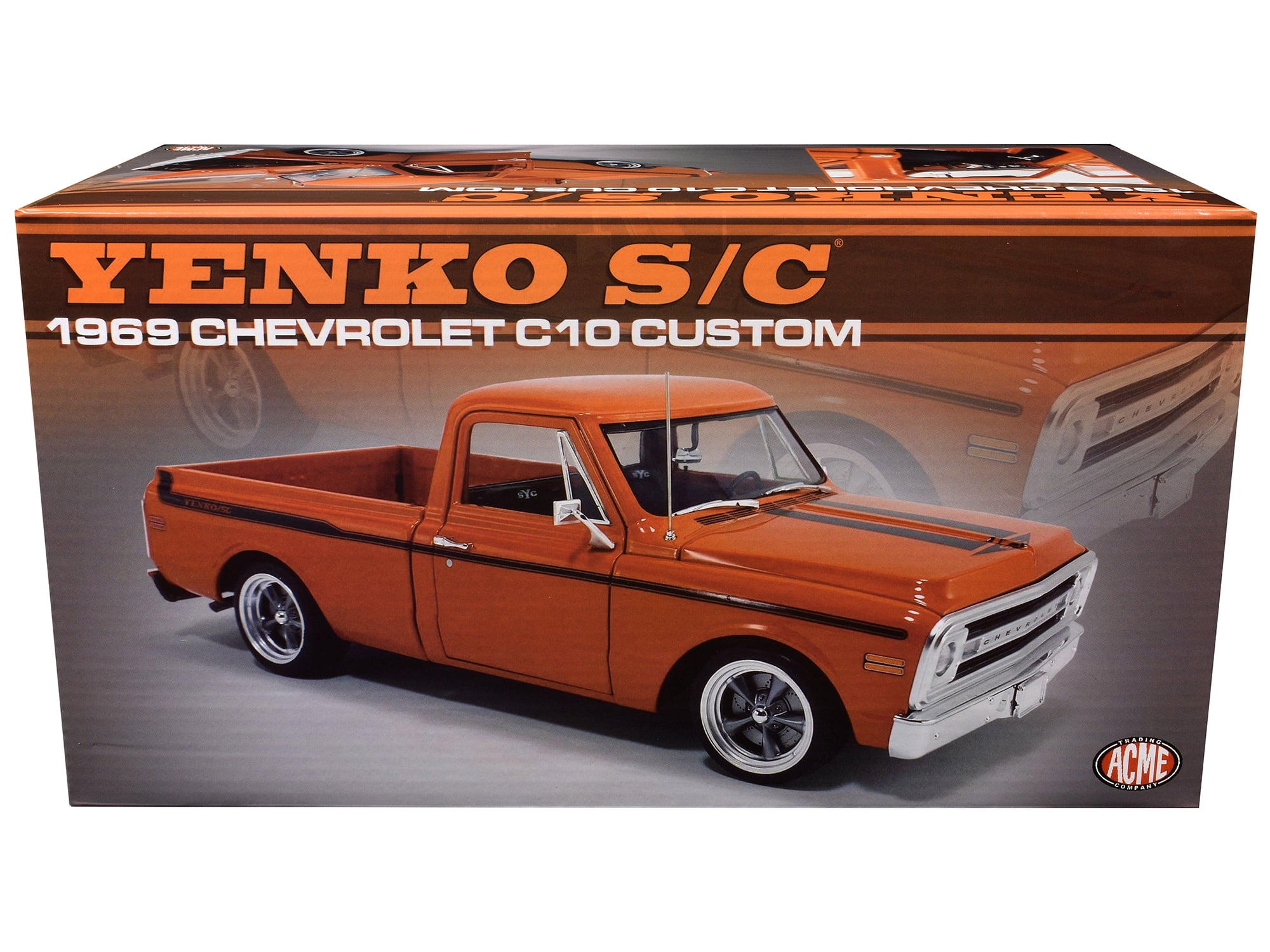 1969 Chevrolet C10 Yenko S/C Custom Pickup Truck Hugger Orange