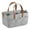 Light Gray, variant on Baby Diaper Bag for Baby Mummy Makeup Bag Nursery Storage Bag Practical Reusable Dark Gray
