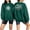 # Green, variant on Taqqpue Women Christmas Sweatshirt Vintage Funny Xmas Tree Graphic Fleece Linend Pullovers Fall Winter Crewneck Oversized Long Sleeve Tops Ugly Christmas Sweater for Women