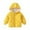 Yellow, variant on AOMPMSDX Toddler Babys Boys Girls Thick Warm Hooded Coat Winter For Babys Clothes Coat Jacket Outwear Solid Colour Boys Coat&jacket A 18 Months-24 Months