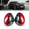 thumbnail image 2 of Car Door Side JCW Style Mirror Covers for Mini Cooper R55 R56 R57 R58 R60 R61 Power Fold Mirror, 2 of 5