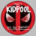 thumbnail image 2 of Junior's Marvel: Deadpool & Wolverine That's Kidpool the Dirtiest  Graphic T-Shirt, 2 of 4