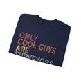 thumbnail image 3 of Surveyor Sweatshirt Gifts Crew Neck Shirt Long Sleeve Unisex, 3 of 5