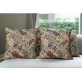 thumbnail image 5 of Ambesonne Leopard Throw Pillow Cover Pack of 4, Pattern with Heavy Details, 4 Pcs-36" x 16", Camel Dried Rose, 5 of 5