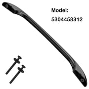 5304458312 Oven Door Handle Replacement Compatible with Frigidaire Kenmore Electrolux, Replaces 316443600 AP3965016, 2 Pcs 316433300 Screws