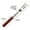 Colored Wooden Pork, variant on Outdoor Barbecue Tools BBQ Splitting Fork Wooden Handle Barbecue Fork Stainless Steel Meat Fork BBQ Grill Fork BBQ