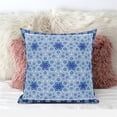thumbnail image 4 of Amrita Sen Designs CAPL1041FSDS-BL-20x20 20 x 20 in. Medallion Suede Blown & Closed Pillow - Multi Color, 4 of 4