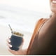 thumbnail image 4 of Paquete de taza de mate y bombilla - El paquete de Yerba Mate incluye una taza de Yerba Mate, dos Bombill Mates (pajitas) y cepillos - Acero inoxidable de doble pared - Calabaza Yerba Mare fácil de li, 4 of 5