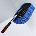 thumbnail image 4 of Super Car Cleaning Supplies Microfiber Duster Interior Cleaner with Long Retractable Handle to Trap Dust and Pollen for Car Bike RV Boats or Home Use (Blue), 4 of 8