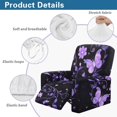 thumbnail image 5 of Yuyamidu Butterfly Reclining Chair Covers 4 Pieces Non Slip Recliner Covers That Stay in Place Comfortable Lazyboy Covers Couch Chair Cover Gift for Holiday, 5 of 8