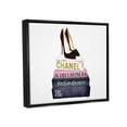 thumbnail image 3 of Stupell Industries Glam Fashion Book Set Black Pump Heels Jet Black Framed Floating Canvas Wall Art, 16x20, by Amanda Greenwood, 3 of 5