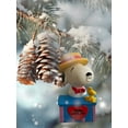 thumbnail image 3 of Ornament Snoopy Woodstock Valentines Easter Christmas Figure Figurine 4” Love, 3 of 3