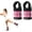 Pink, variant on Ankle Weights 4–15 lbs with Dual Strap System (Heel & Wrap) – Single, Pair & Bundle Options with Resistance Bands & Handles – Strength Training, Pilates, Yoga, Glutes, Arms & Rehab