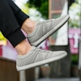 thumbnail image 5 of Ramiter Barefoot Minimalist Shoes Womens Wide Width Fashion Sneaker Grey,8.5, 5 of 7