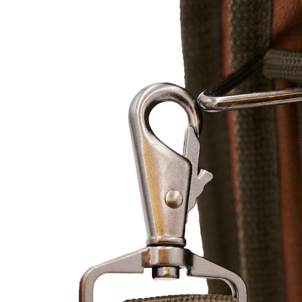 62100 16 X 6 X 12.5 Green & Brown Contractors Briefcase