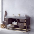 thumbnail image 2 of Miseno Mv789060s-Nm Alistair 60" Free Standing Single Basin Vanity Set - North Carolina, 2 of 7