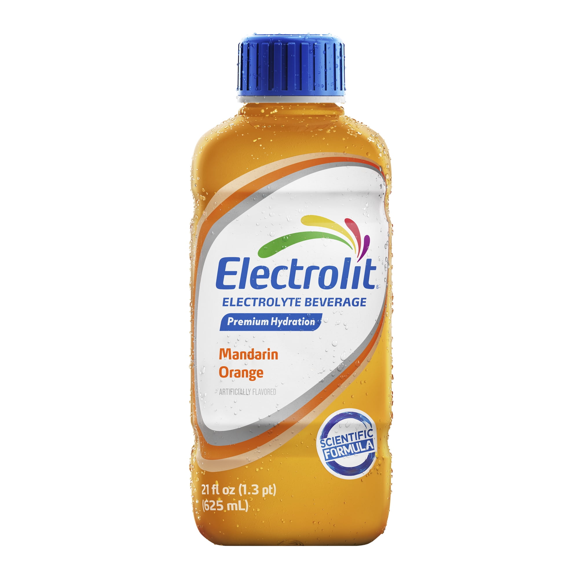 Electrolit Electrolyte Hydration Beverage, Mandarin Orange, 21 fl oz Bottle