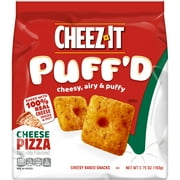 (6 pack) Cheez-It Puff'd Cheese Pizza Cheesy Baked Snacks, Puffed Snack Crackers, 5.75 oz