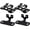 Rear Camera Bracket(4 Kits), variant on iSaddle Car Rear Camera Adhesive Mount Holder - Universal Adjustable Vehicle Backup Camera Rear Window Windshield Double-Sided Tape Bracket Kit For Dash Cam Reverse Rearview Camera