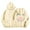 Beige, variant on Women Hoodie Sweatshirts Round Neck Hoodie Sweatshirt Seaside Beach Sunrise Sunset Collection Top Pink