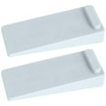 thumbnail image 2 of 2x 1 Par de Cuña para Puerta Resistente, Topes de Puerta Antideslizantes de Goma Grandes, Soporte para Puerta para Dormitorio, Baño, Alfombra, 2 piezas, 2 of 8