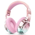 thumbnail image 1 of Auriculares QearFun Kids Bluetooth 5.3 inalámbricos con micrófono y auxiliar, 1 of 7