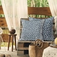 thumbnail image 4 of Antelope Gray Blue Pillow Covers 16X16 Inch Neutral Animal Faux Fawn Decorative Pillow Cases Modern Euro Cotton Linen Throw Pillows Set of 2 Farmhouse Home Decor for Sofa Couch Porch Outdoor, 4 of 6