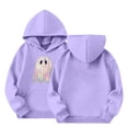 thumbnail image 6 of YunPes Girls Hoodies Oversized Baggy Long Sleeve Sweatshirt Cute Cartoon Ghost Halloween Shirt Teen Fall Winter Daily Wear, 6 of 6