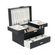 thumbnail image 1 of Cajas Para Joyería Pu Organizador De Joyas Gran Capacidad Lab.G, Negro, 1 of 5