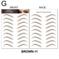 thumbnail image 1 of Hair-Like Waterproof False Eyebrow Tattoos Stickers Brown Makeup Long Lasti Z8X9, 1 of 1