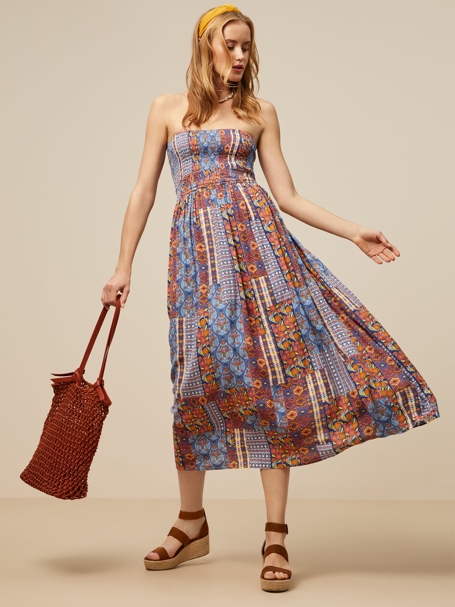 NB Soft Knit Scoop Midi Dress – Effortless Everyday Style